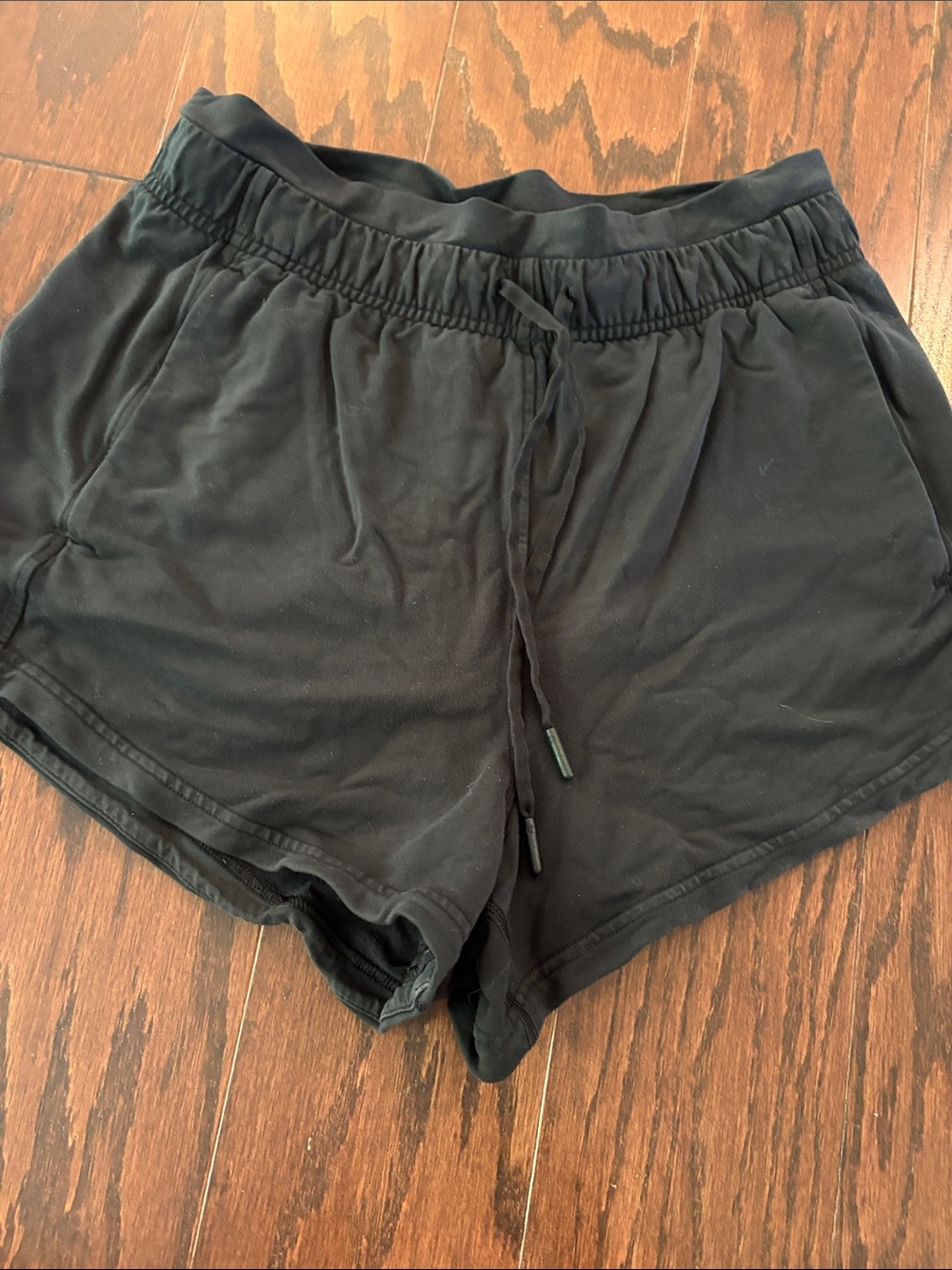 lululemon athletica Black Elastic Waist Athletic Shorts